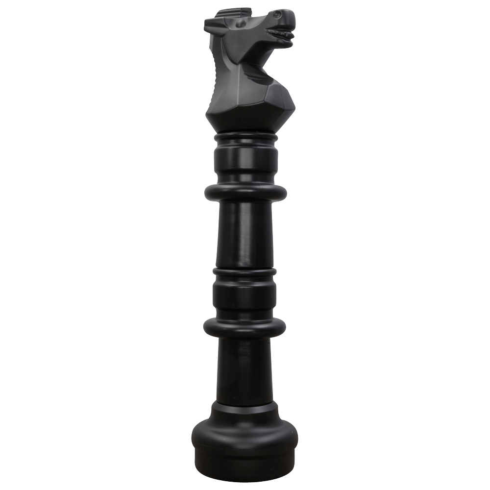 42 Inch Dark Plastic Knight Giant Chess Piece | Giant Outdoor Chess | | GiantChessUSA