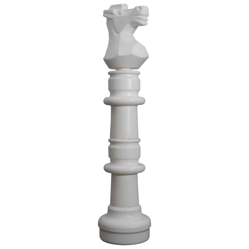 42 Inch Light Plastic Knight Giant Chess Piece | Giant Outdoor Chess | | GiantChessUSA