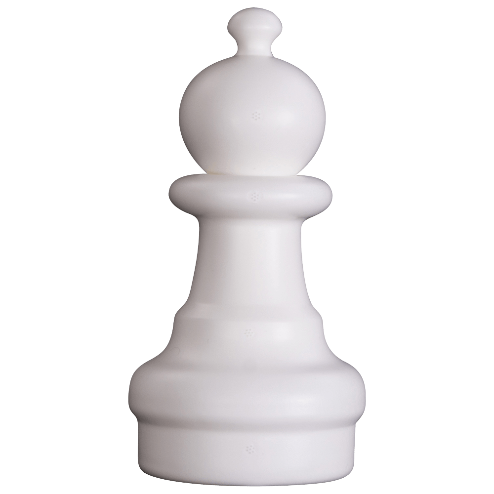 8 Inch Light Plastic Pawn Giant Chess Piece | Giant Outdoor Chess | | GiantChessUSA