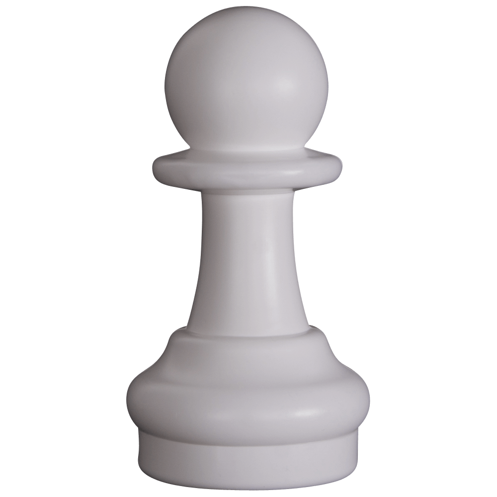 9 Inch Light Plastic Pawn Giant Chess Piece | Giant Outdoor Chess | | GiantChessUSA