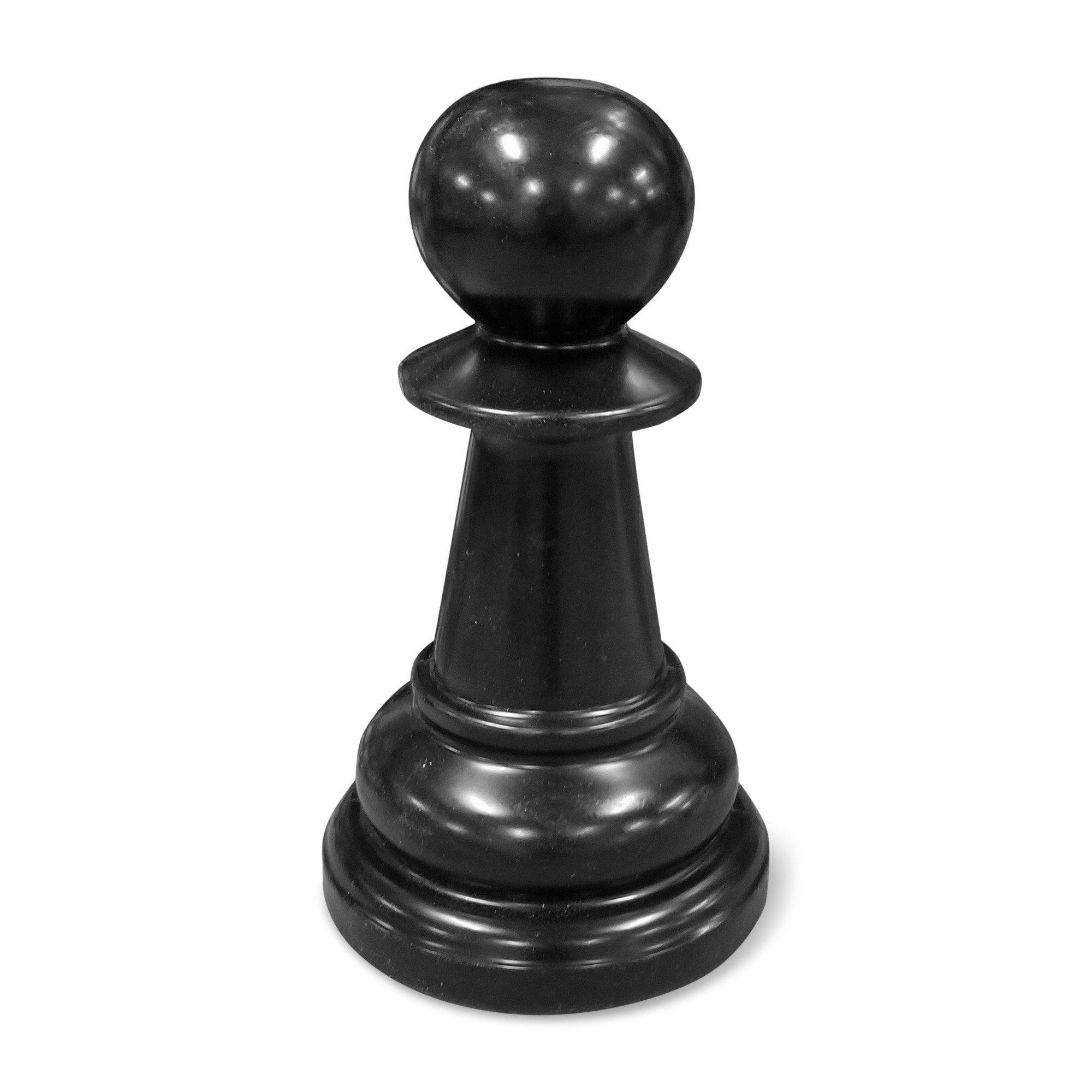 20 Inch Black Perfect Pawn Giant Chess Piece | Giant Outdoor Chess | Default Title | GiantChessUSA