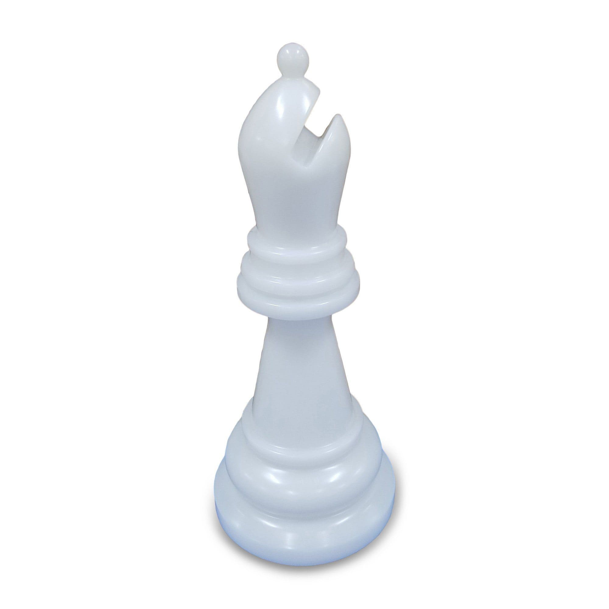 20 Inch White Perfect Bishop Giant Chess Piece | Giant Outdoor Chess | | GiantChessUSA