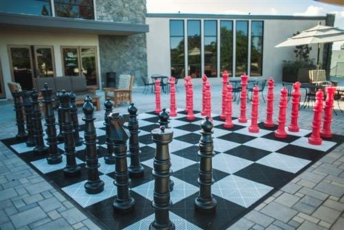 Personalized 49 Inch Plastic Giant Chess Set | Giant Outdoor Chess | | GiantChessUSA