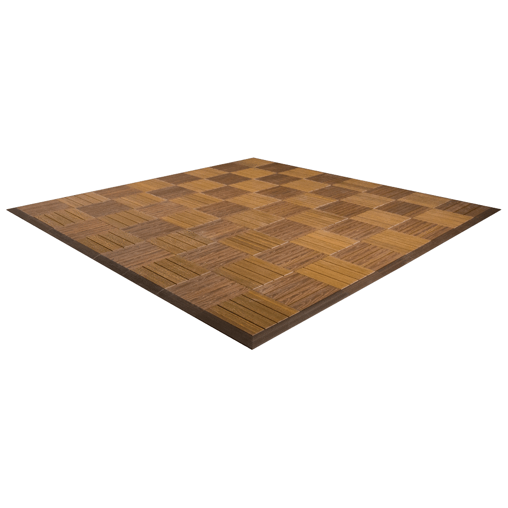 Commercial Grade Synthetic Wood Giant Chess Board With 12 Inch Squares Available ADA Compliant Safety Edge Ramps | Giant Outdoor Chess | | GiantChessUSA